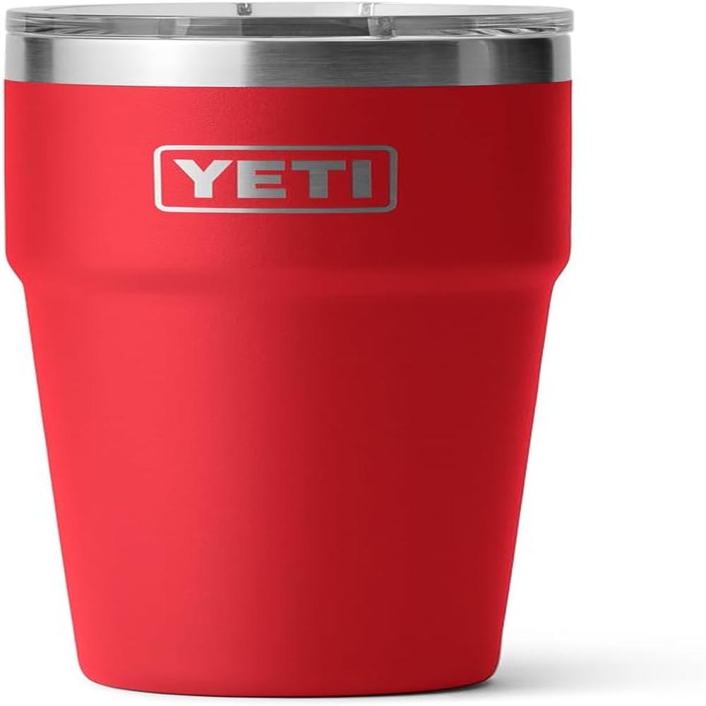 YETI RAMBLER VASO DE 20 OZ DE ACERO INOXIDABLE Y TAPA MAGSLIDER | ROJO - 3