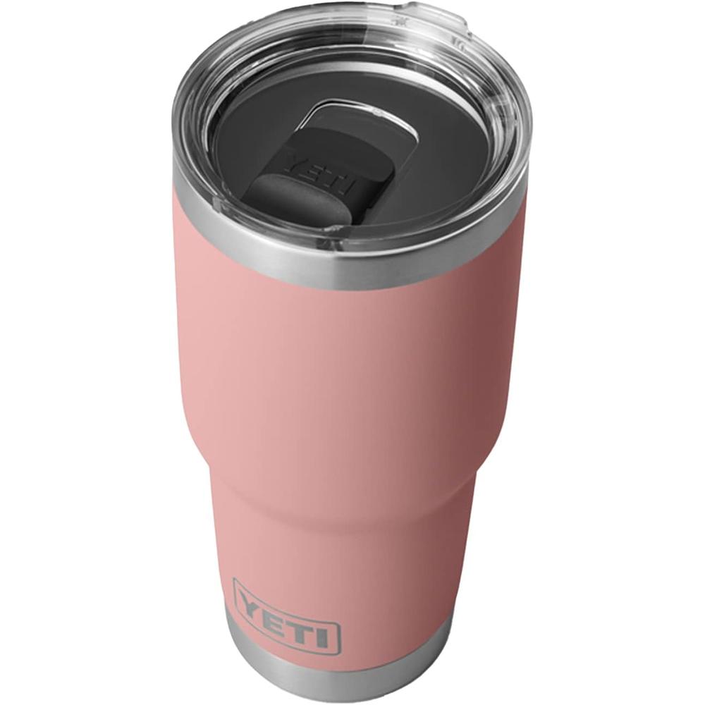 YETI RAMBLER VASO DE 30 OZ DE ACERO INOXIDABLE Y TAPA MAGSLIDER | ROSA - 1