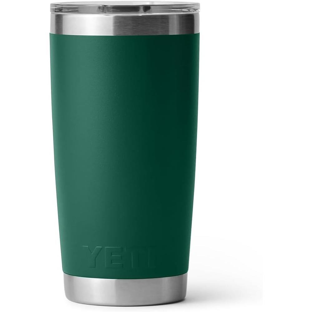 YETI RAMBLER VASO DE 20 OZ DE ACERO INOXIDABLE CON TAPA MAGSLIDER | VERDE OSCURO - 5