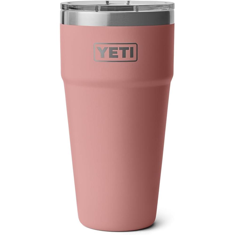 YETI RAMBLER VASO DE 30 OZ DE ACERO INOXIDABLE CON TAPA MAGSLIDER | PALO ROSA - 3