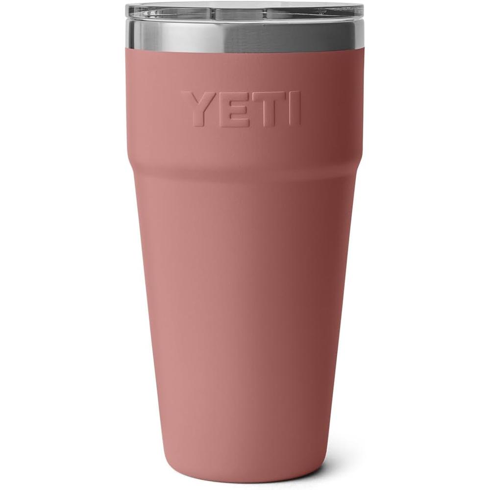 YETI RAMBLER VASO DE 30 OZ DE ACERO INOXIDABLE CON TAPA MAGSLIDER | PALO ROSA - 5