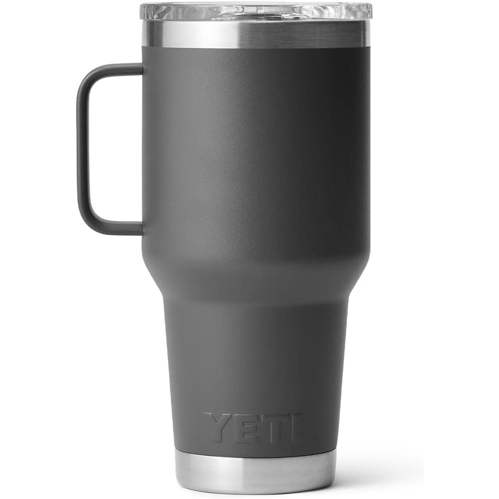 YETI RAMBLER VASO DE 30 OZ DE ACERO INOXIDABLE Y TAPA STRONGHOLD | CARBÓN - 3