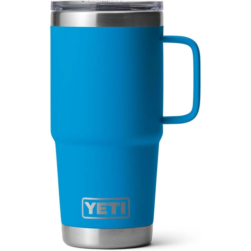 YETI RAMBLER VASO DE 20 OZ DE ACERO INOXIDABLE Y TAPA STRONGHOLD | AZUL - 4