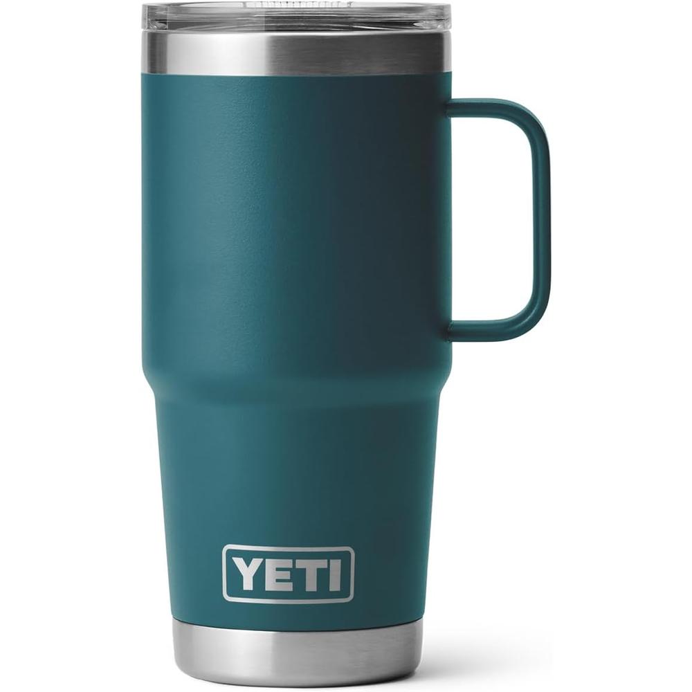 YETI RAMBLER VASO DE 20 OZ DE ACERO INOXIDABLE Y TAPA STRONGHOLD | VERDE JADE - 4