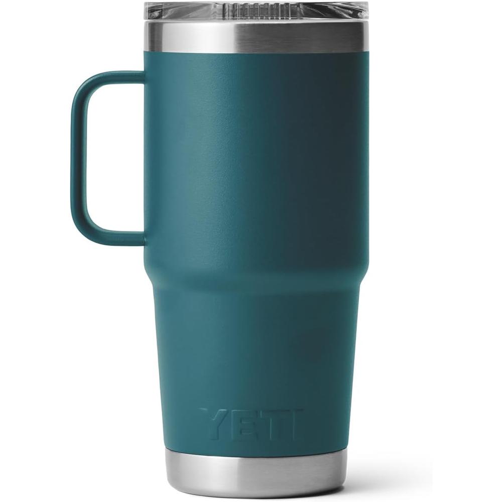 YETI RAMBLER VASO DE 20 OZ DE ACERO INOXIDABLE Y TAPA STRONGHOLD | VERDE JADE - 6