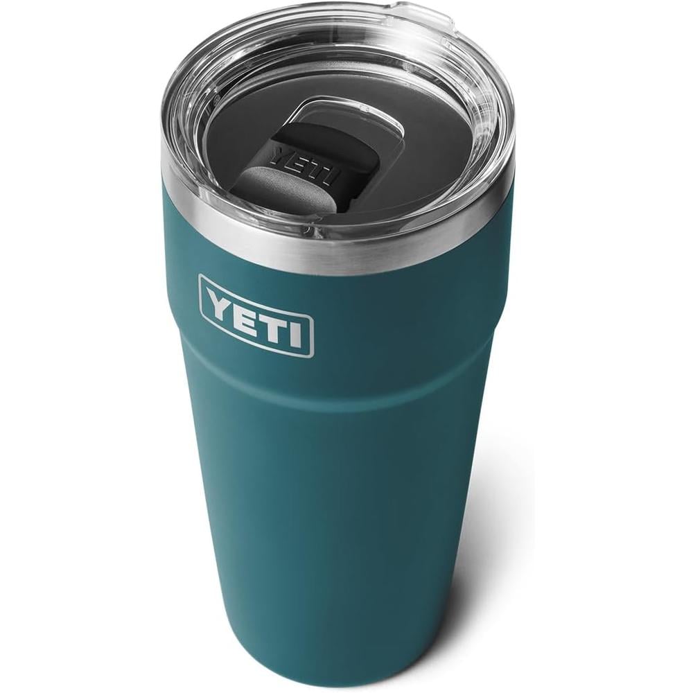 YETI RAMBLER VASO DE 30 OZ DE ACERO INOXIDABLE CON TAPA MAGSLIDER | VERDE JADE - 1