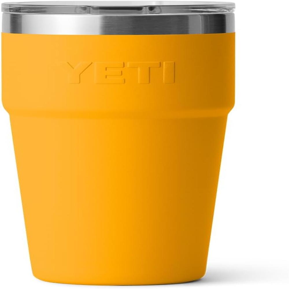 YETI RAMBLER VASO DE 20 OZ DE ACERO INOXIDABLE Y TAPA MAGSLIDER | ANARANJADO - 5