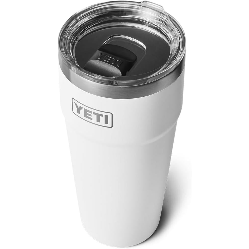 YETI RAMBLER VASO DE 30 OZ DE ACERO INOXIDABLE CON TAPA MAGSLIDER | BLANCO - 1