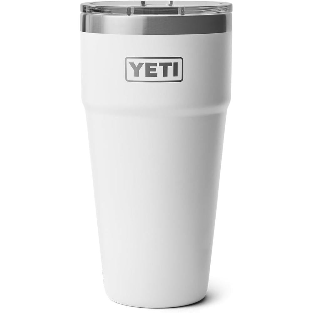 YETI RAMBLER VASO DE 30 OZ DE ACERO INOXIDABLE CON TAPA MAGSLIDER | BLANCO - 3