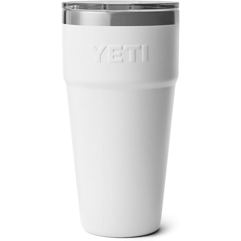 YETI RAMBLER VASO DE 30 OZ DE ACERO INOXIDABLE CON TAPA MAGSLIDER | BLANCO - 5