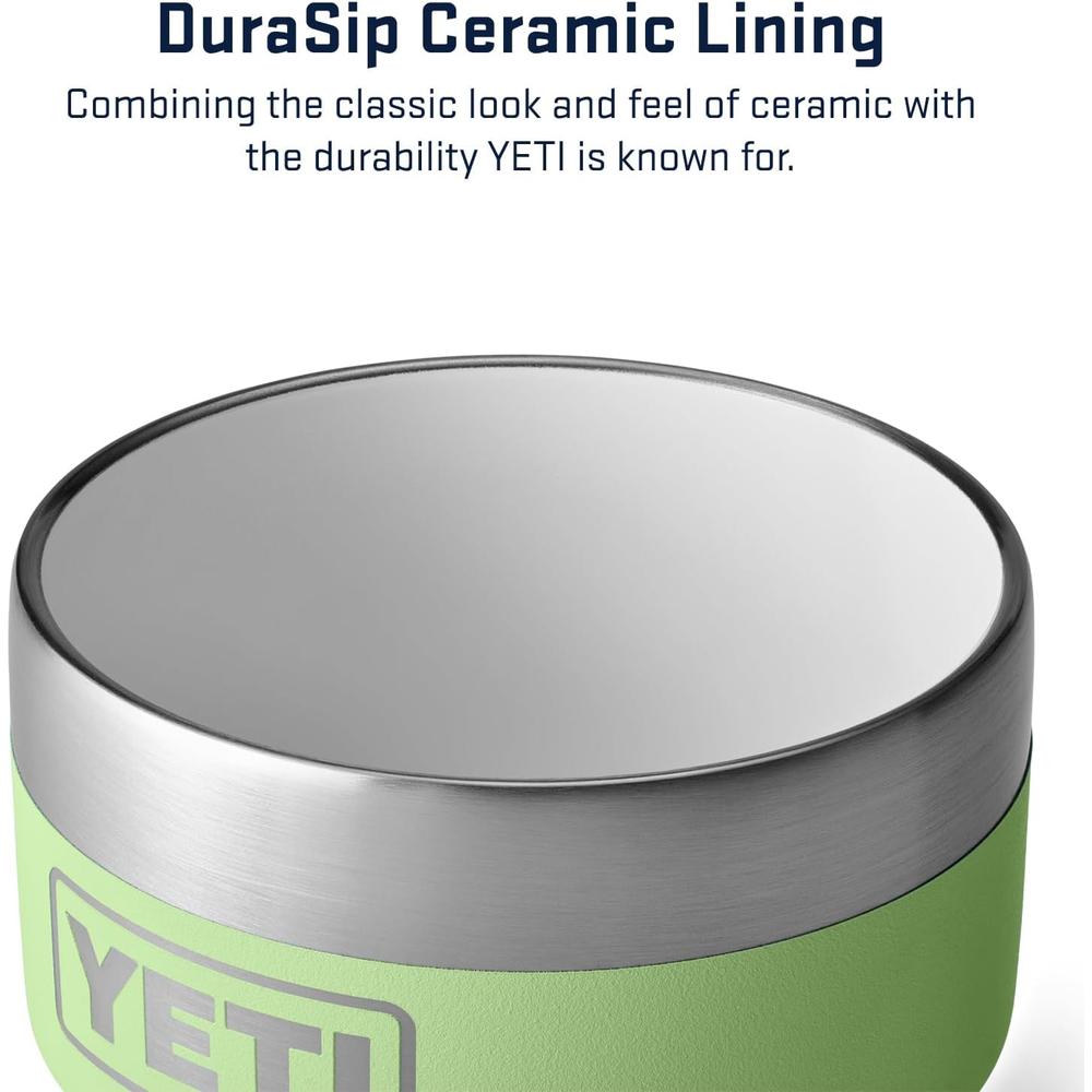 YETI RAMBLER PACK 2 VASOS S DE 4 OZ DE ACERO INOXIDABLE PARA EXPRESO | VERDE LIMÓN - 3
