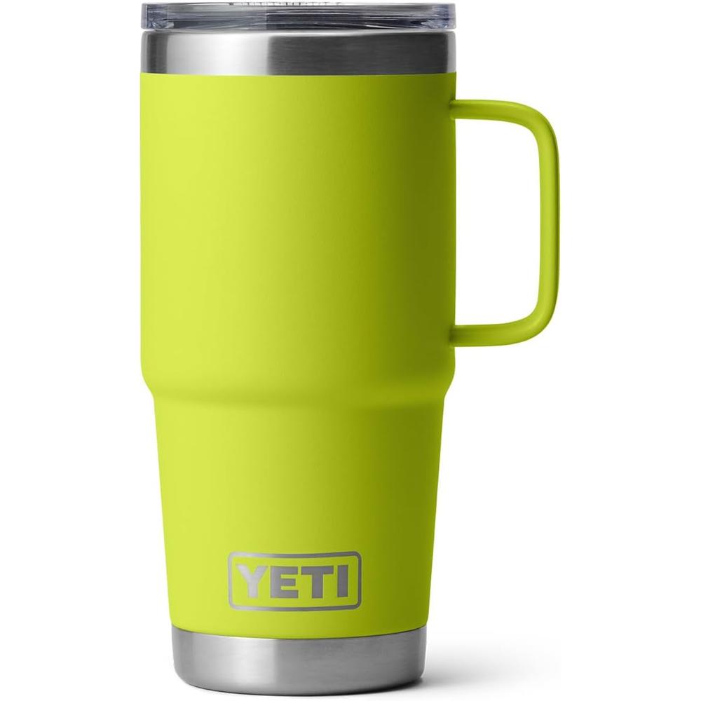 YETI RAMBLER VASO DE 20 OZ DE ACERO INOXIDABLE Y TAPA STRONGHOLD | VERDE LIMA - 4