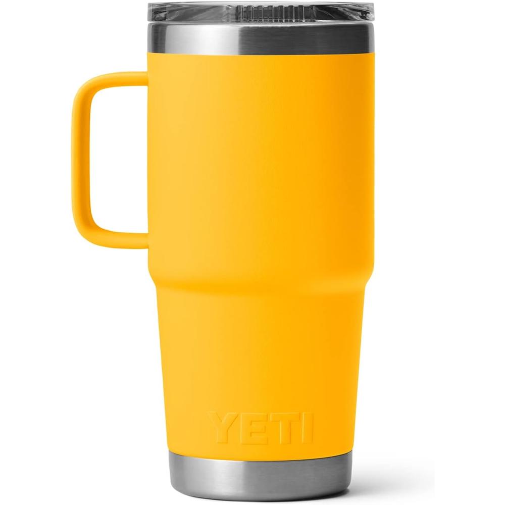 YETI RAMBLER VASO DE 20 OZ DE ACERO INOXIDABLE Y TAPA STRONGHOLD | AMARILLO - 5