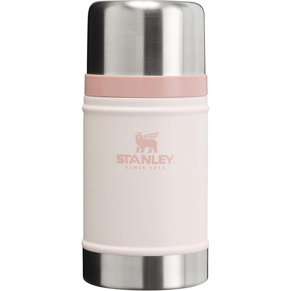 STANLEY – RECIPIENTE PARA ALIMENTOS CON AISLAMIENTO AL VACÍO 24OZ | ROSE QUARTZ - 1