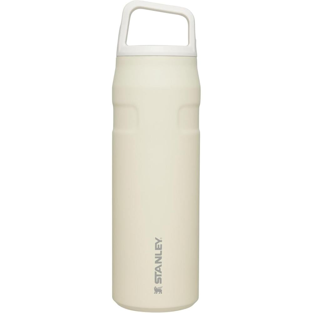 STANLEY – BOTELLA DE AGUA ICEFLOW™ CAP Y CARRY - 24OZ | GLIMMER CREAM - 1
