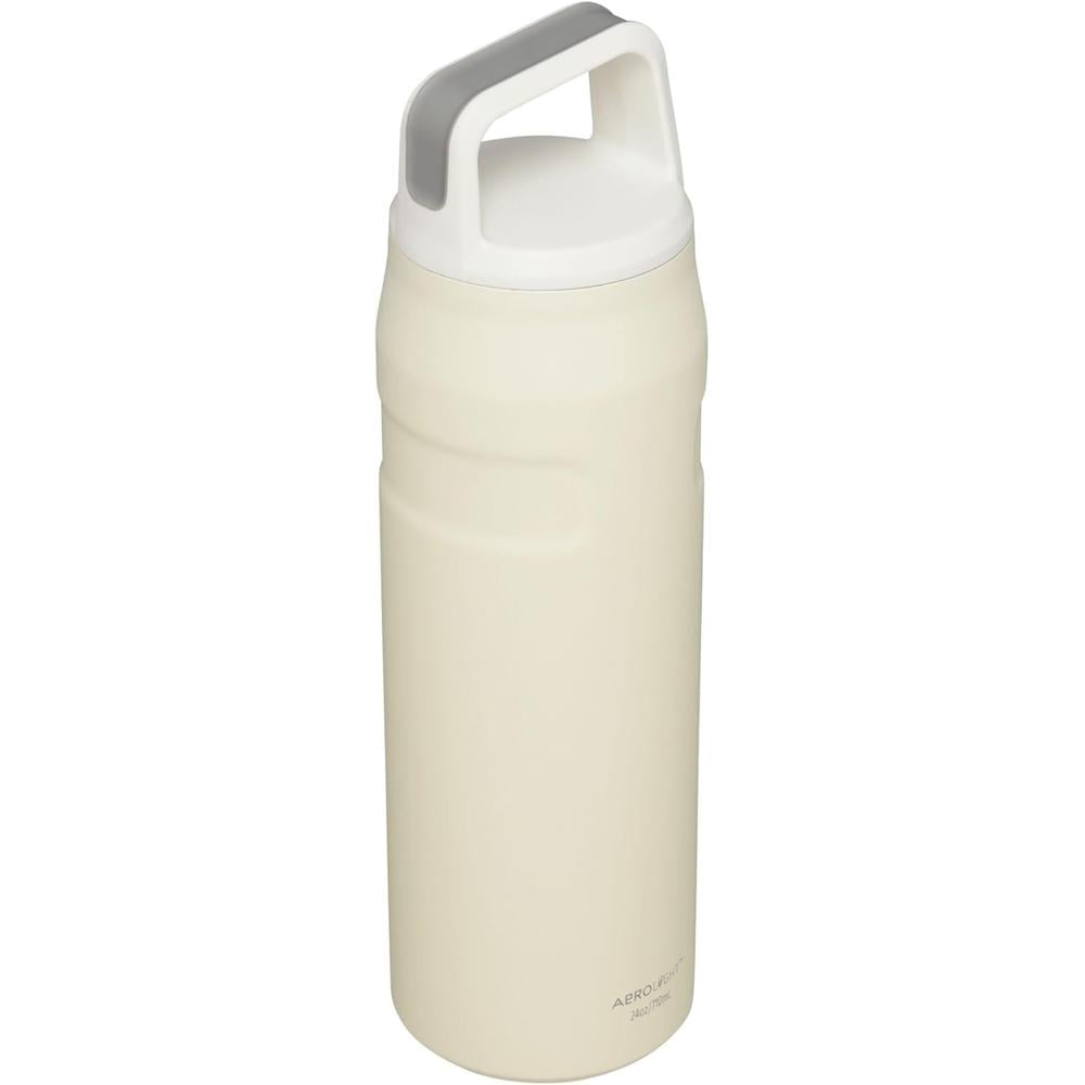 STANLEY – BOTELLA DE AGUA ICEFLOW™ CAP Y CARRY - 24OZ | GLIMMER CREAM - 2