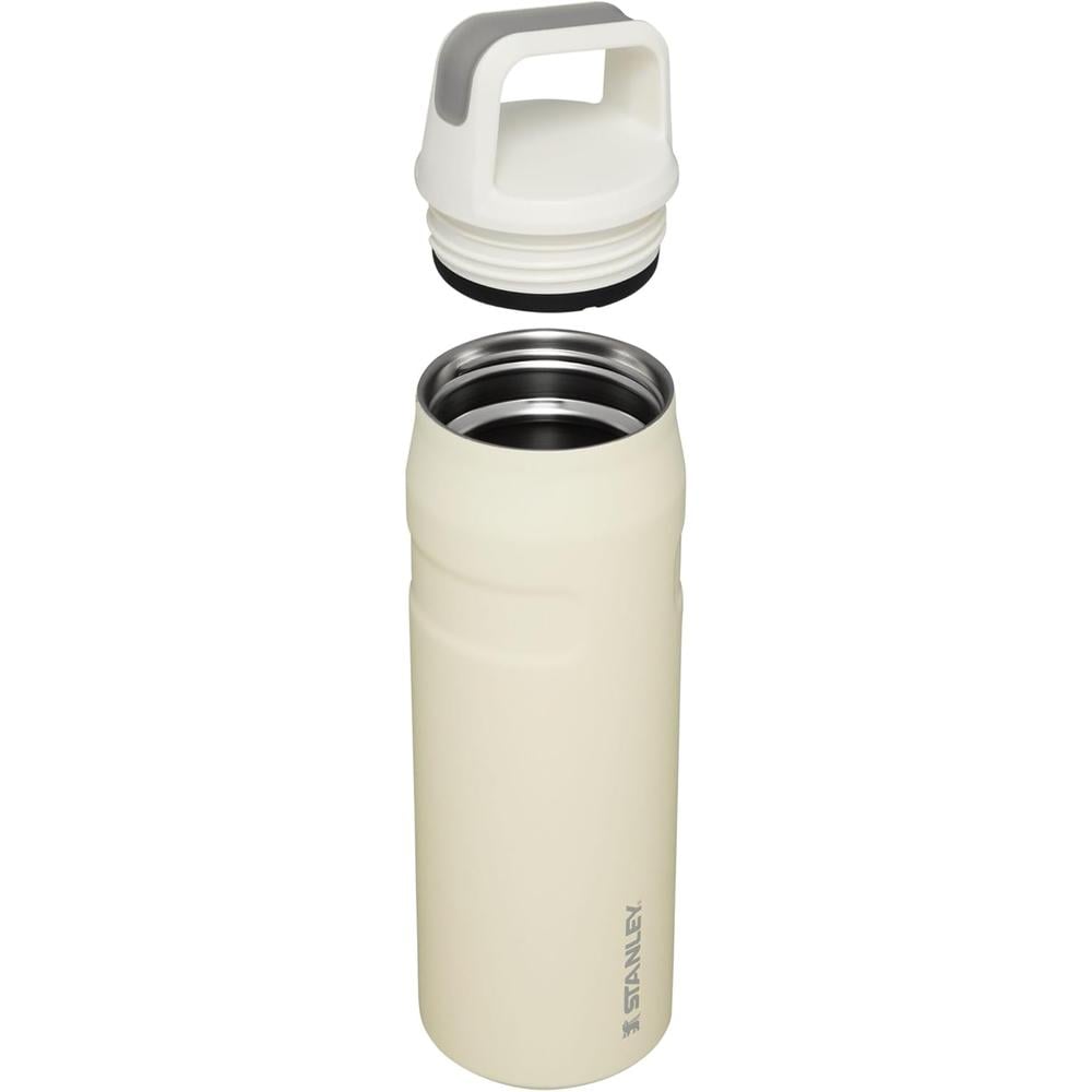STANLEY – BOTELLA DE AGUA ICEFLOW™ CAP Y CARRY - 24OZ | GLIMMER CREAM - 3