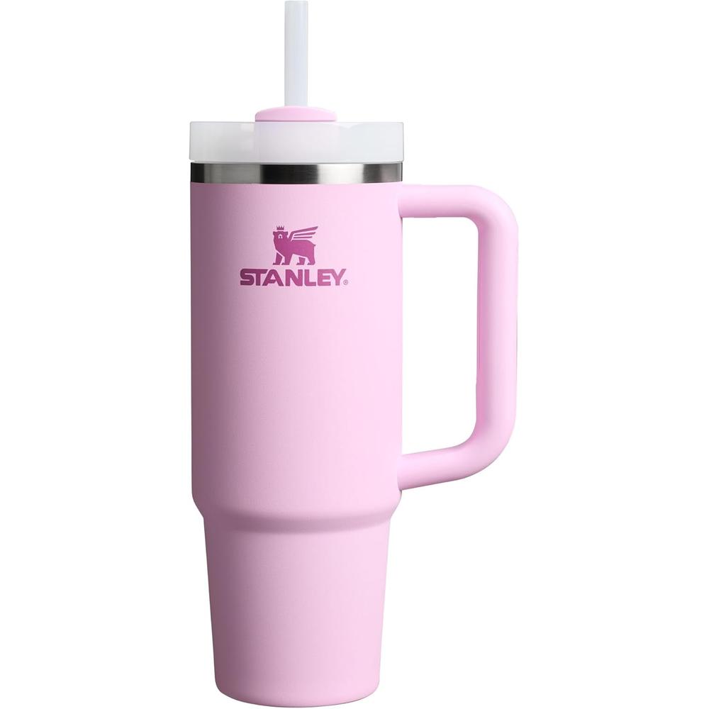 STANLEY QUENCHER H2.0 TUMBLER CON ASA Y PAJILLA 30 OZ | CHERRY BLOSSOM - 1