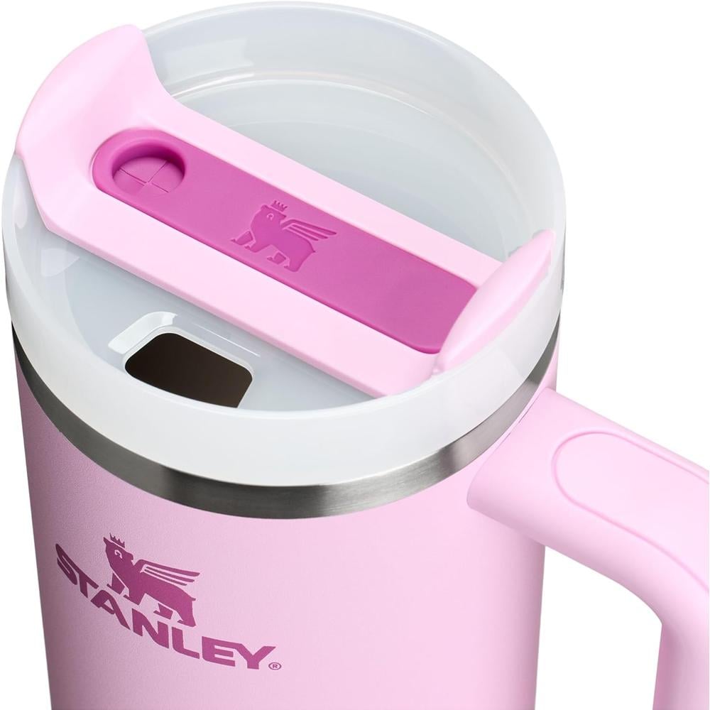 STANLEY QUENCHER H2.0 TUMBLER CON ASA Y PAJILLA 30 OZ | CHERRY BLOSSOM - 2