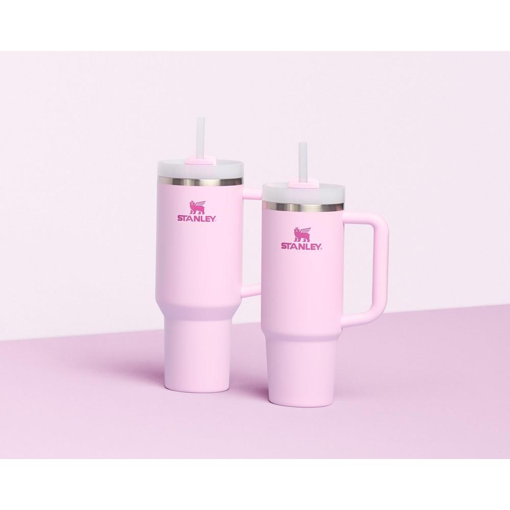 STANLEY QUENCHER H2.0 TUMBLER CON ASA Y PAJILLA 30 OZ | CHERRY BLOSSOM - 6