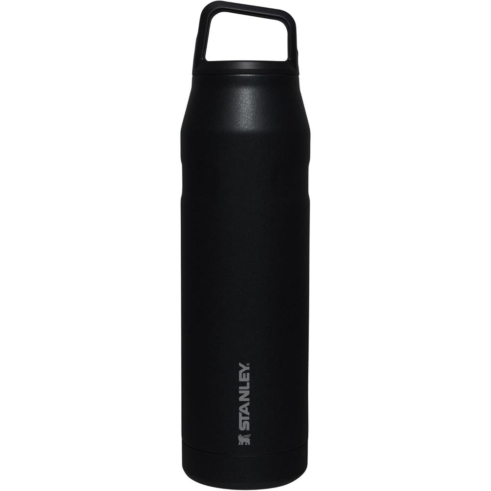 STANLEY – BOTELLA DE AGUA ICEFLOW™ CAP Y CARRY - 36OZ | BLACK GLOSS - 1