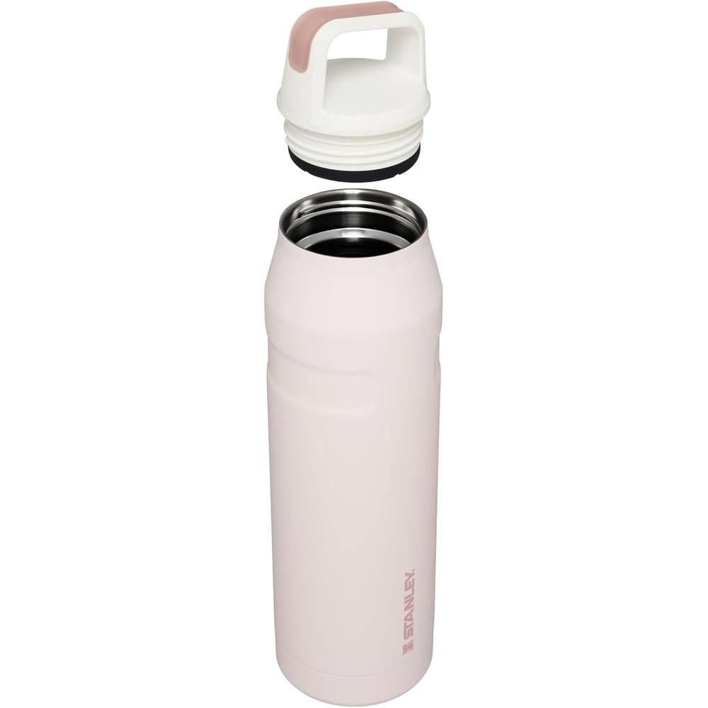 STANLEY – BOTELLA DE AGUA ICEFLOW™ CAP Y CARRY - 36OZ | ROSE QUARTZ SPARKLE - 3
