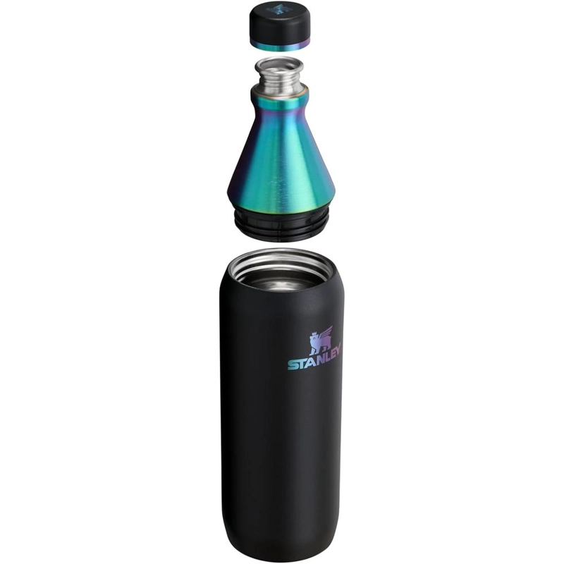 STANLEY ALL DAY – BOTELLA SLIM 20 OZ | BLACK CHROMA - 2