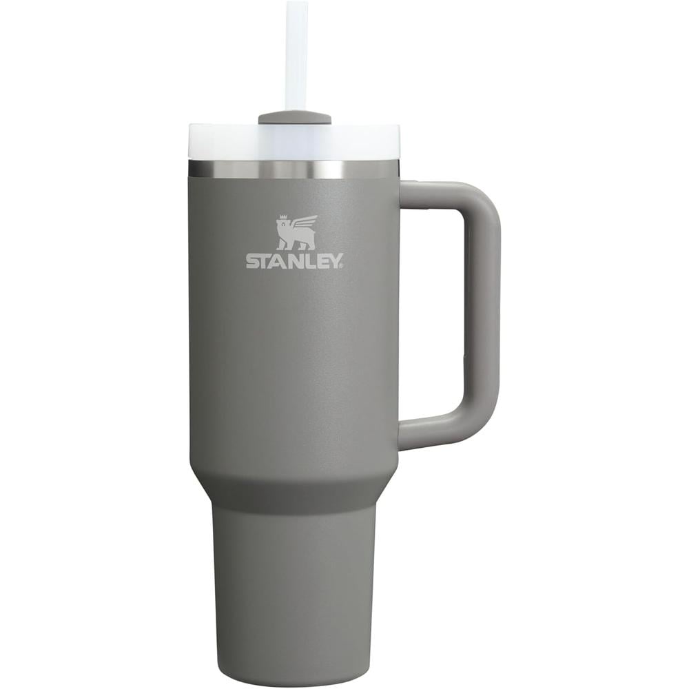 STANLEY QUENCHER H2.0 TUMBLER CON ASA Y PAJILLA 40 OZ | STONE - 1