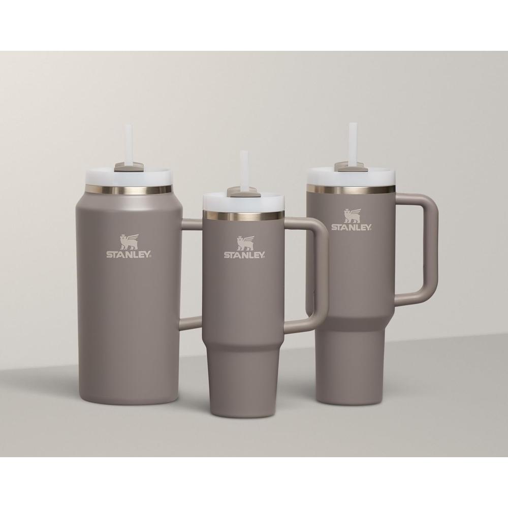 STANLEY QUENCHER H2.0 TUMBLER CON ASA Y PAJILLA 40 OZ | STONE - 6