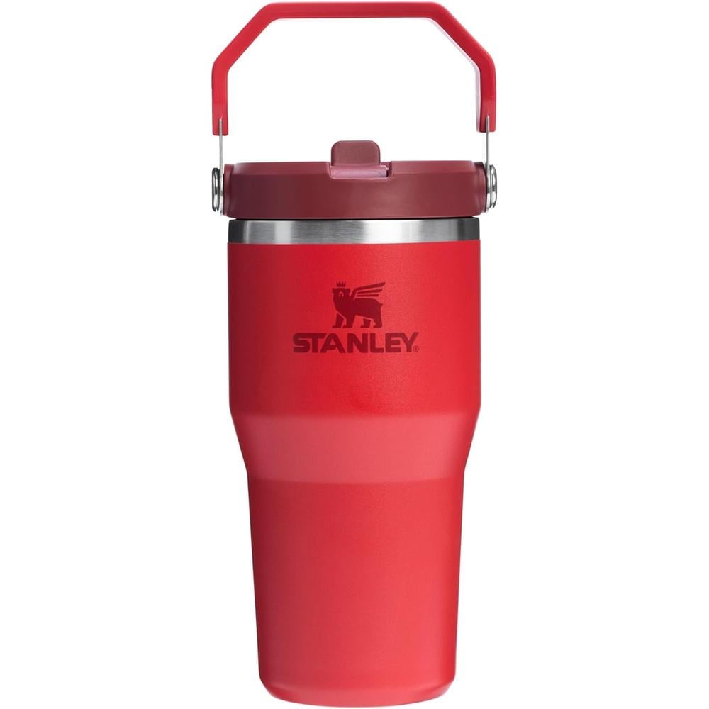 STANLEY ICEFLOW 2.0 FLIP STRAW TUMBLER WITH HANDLE 20 OZ | RED (CHILI RED) - 1