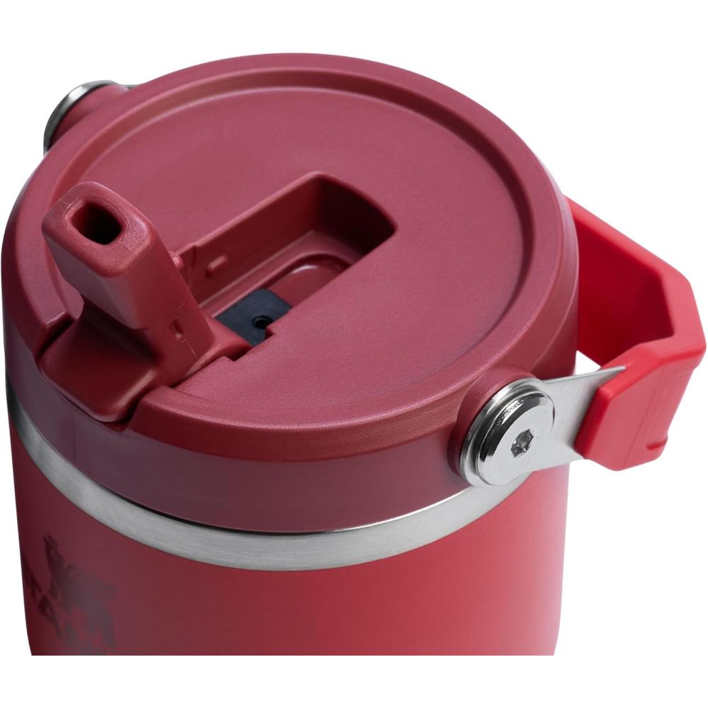 STANLEY ICEFLOW 2.0 FLIP STRAW TUMBLER WITH HANDLE 20 OZ | RED (CHILI RED) - 2