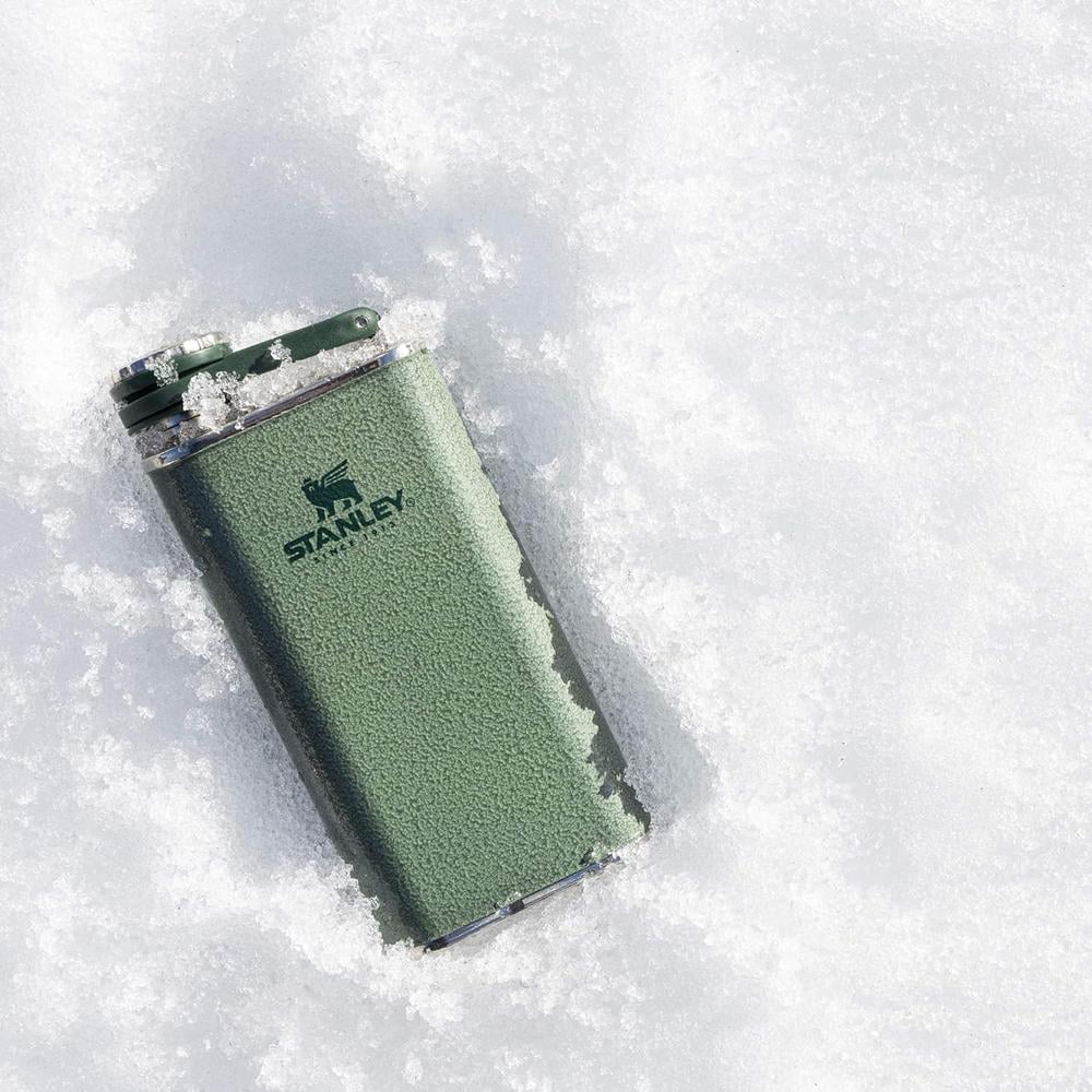 STANLEY CLASSIC WIDE MOUTH FLASK 8 OZ – PETACA DE ACERO | HAMMERTONE GREEN - 5