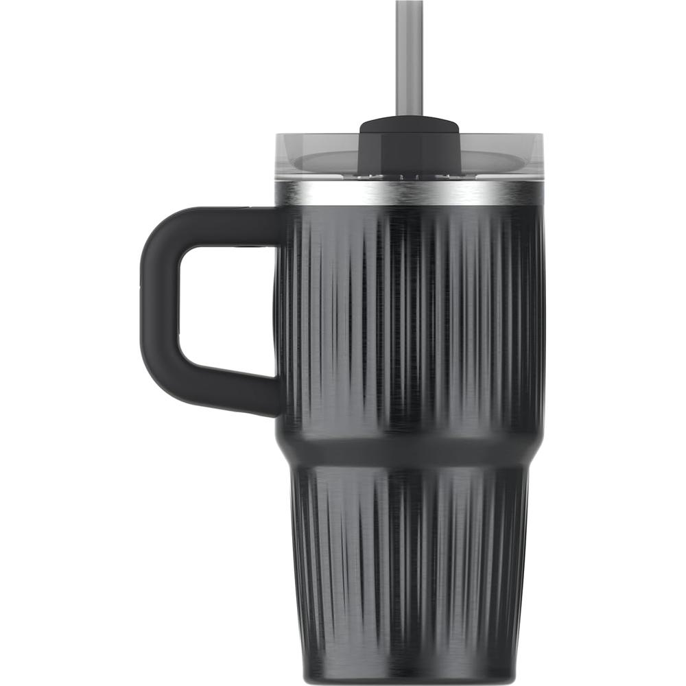 STANLEY QUENCHER H2.0 TUMBLER CON ASA Y PAJILLA 20 OZ | BLACK STRIATED - 3
