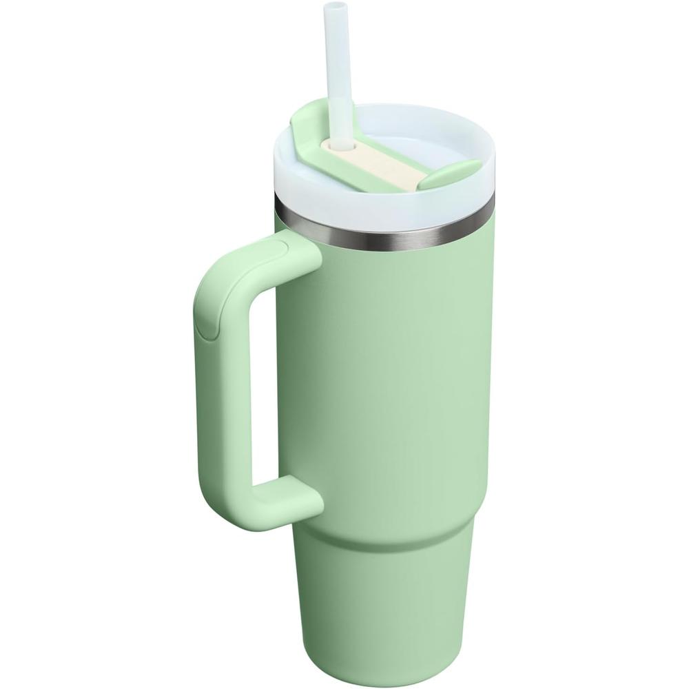STANLEY QUENCHER H2.0 TUMBLER CON ASA Y PAJILLA 30 OZ | PISTACHIO - 3