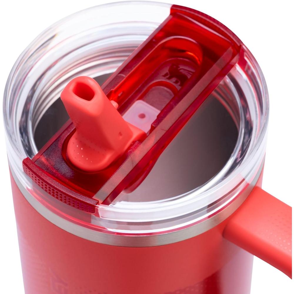 STANLEY QUENCHER PROTOUR FLIP STRAW 40 OZ | HOT CORAL FADE - 2