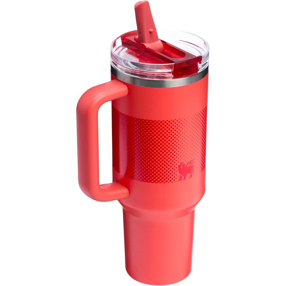 STANLEY QUENCHER PROTOUR FLIP STRAW 40 OZ | HOT CORAL FADE - 3