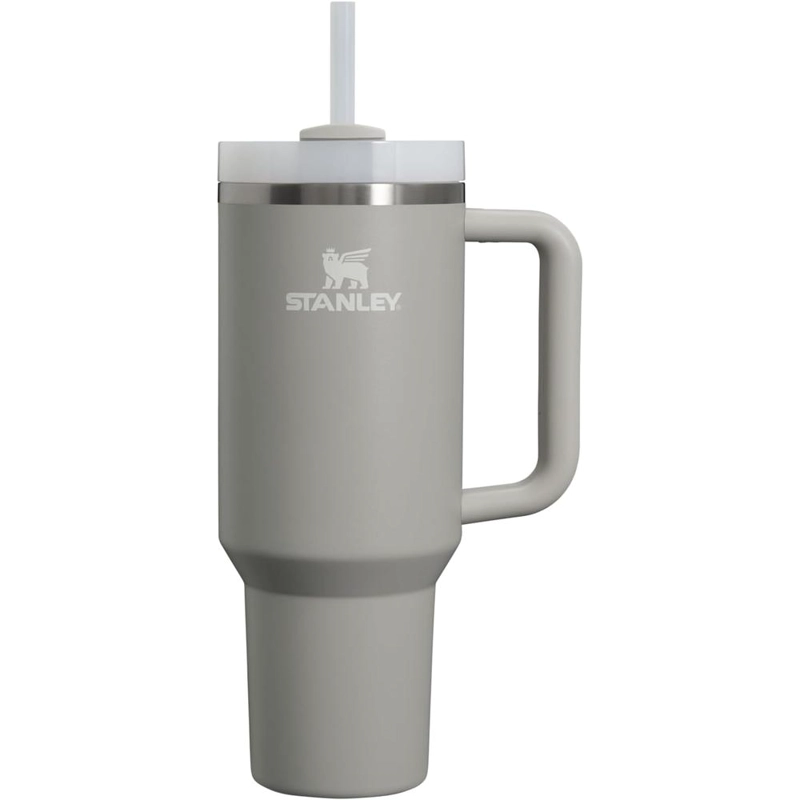 STANLEY QUENCHER H2.0 TUMBLER CON ASA Y PAJILLA 40 OZ | ASH - 1