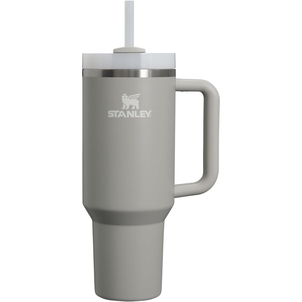 STANLEY QUENCHER H2.0 TUMBLER CON ASA Y PAJILLA 40 OZ | ASH - 1