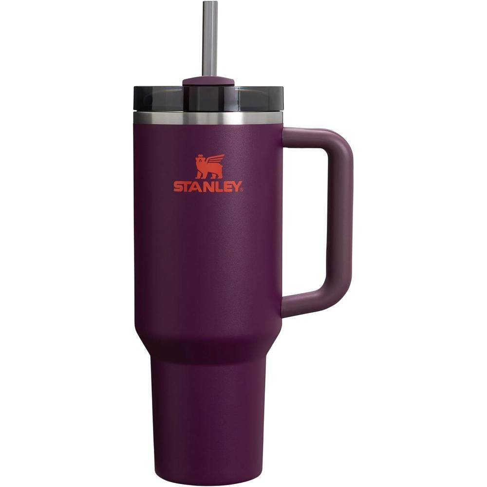 STANLEY QUENCHER H2.0 TUMBLER CON ASA Y PAJILLA 40 OZ | PLUM - 1