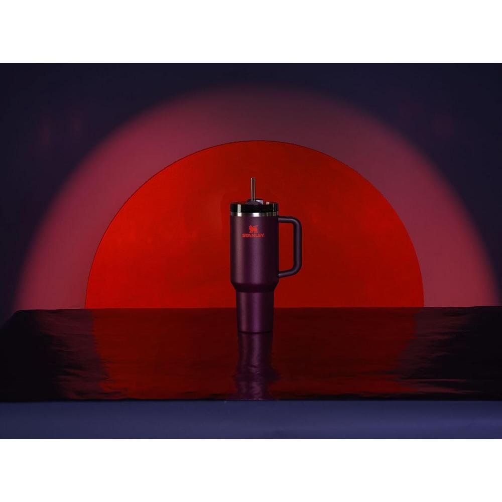 STANLEY QUENCHER H2.0 TUMBLER CON ASA Y PAJILLA 40 OZ | PLUM - 6