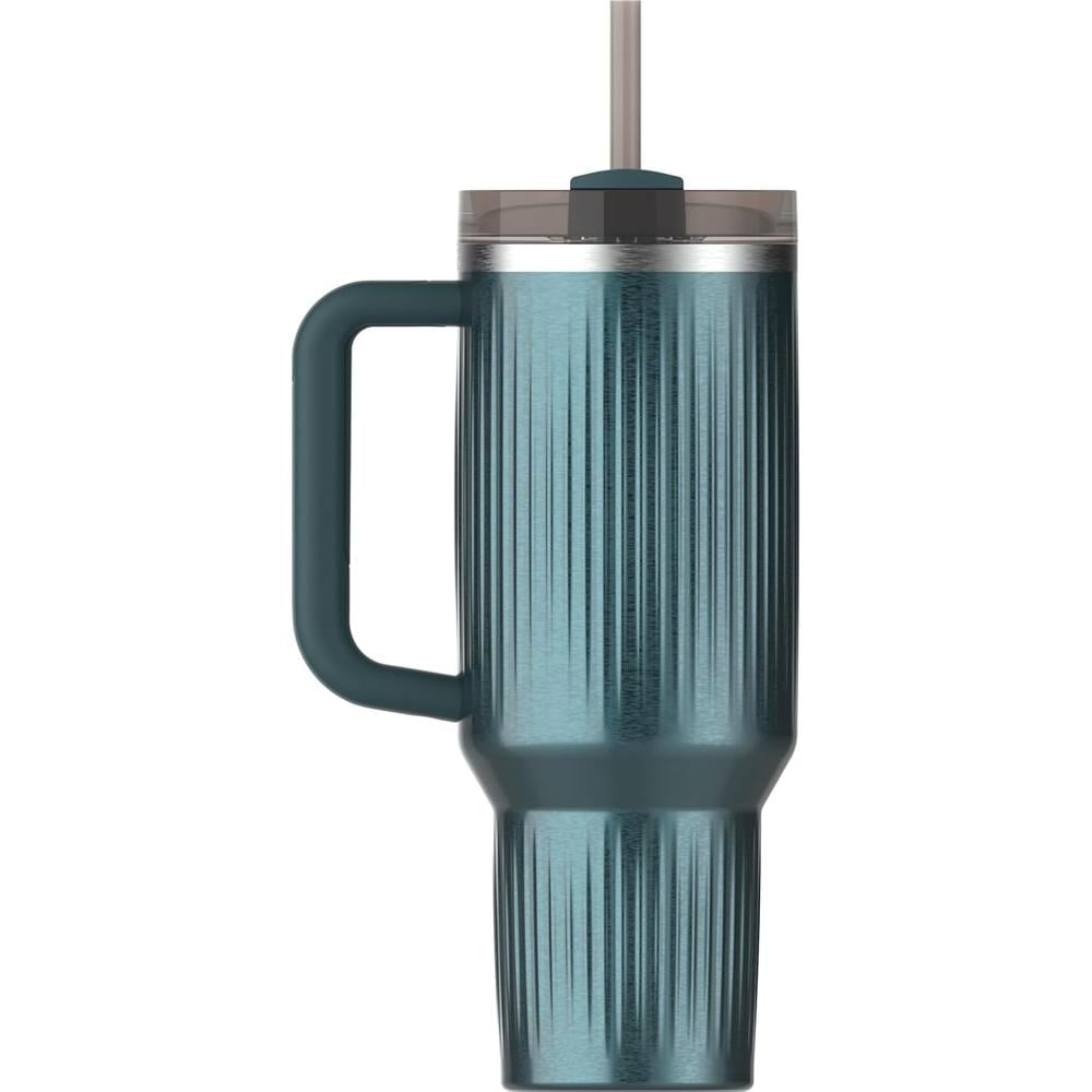STANLEY QUENCHER H2.0 TUMBLER CON ASA Y PAJILLA 40 OZ | MARINA SHINE STRIATED - 3