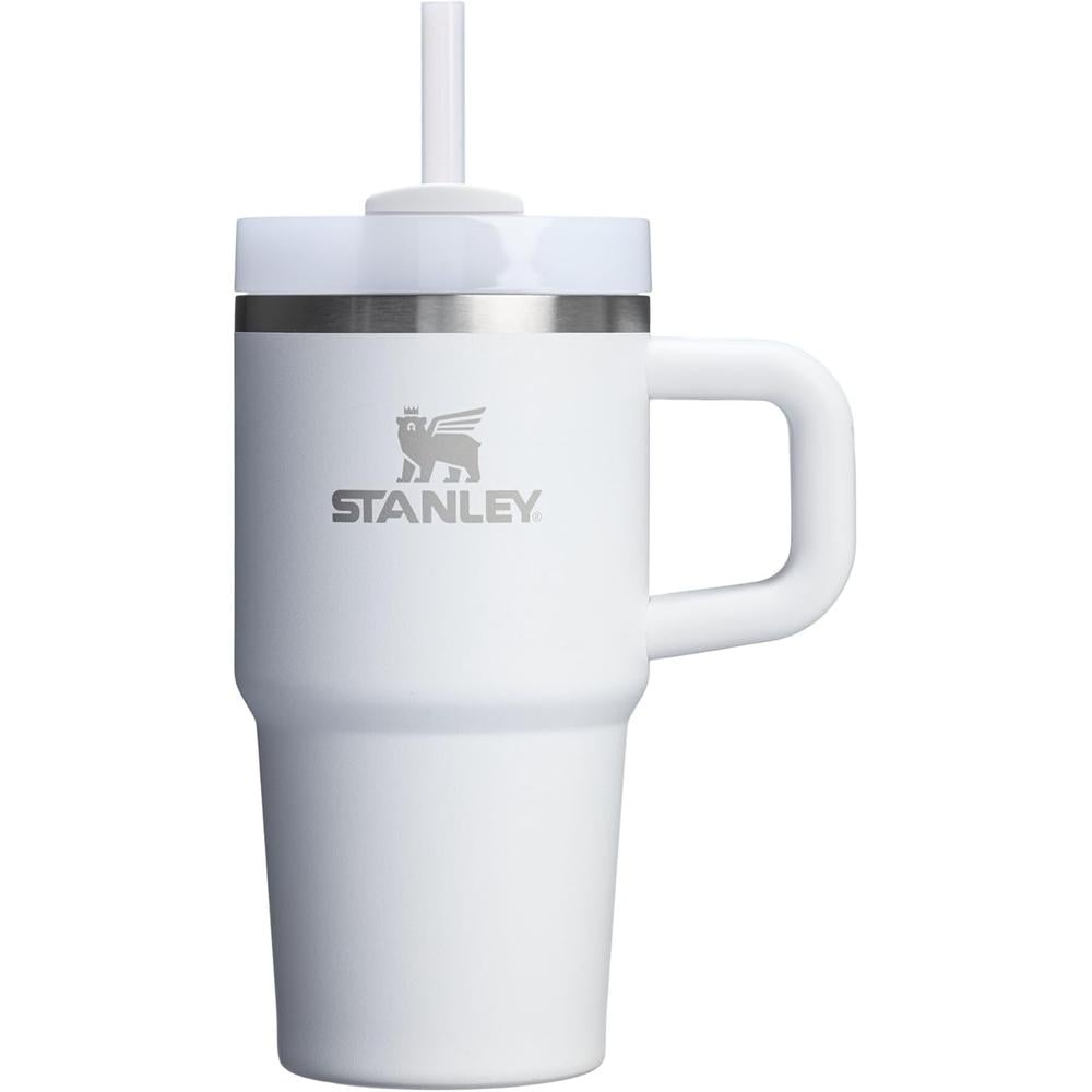 STANLEY QUENCHER H2.0 TUMBLER CON ASA Y PAJILLA 20 OZ | FROST - 1