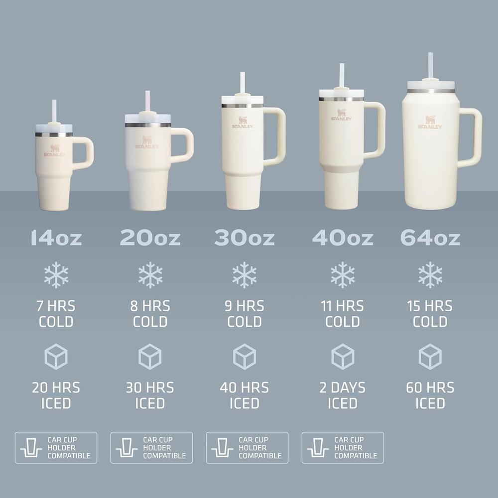STANLEY QUENCHER H2.0 TUMBLER CON ASA Y PAJILLA 20 OZ | FROST - 4