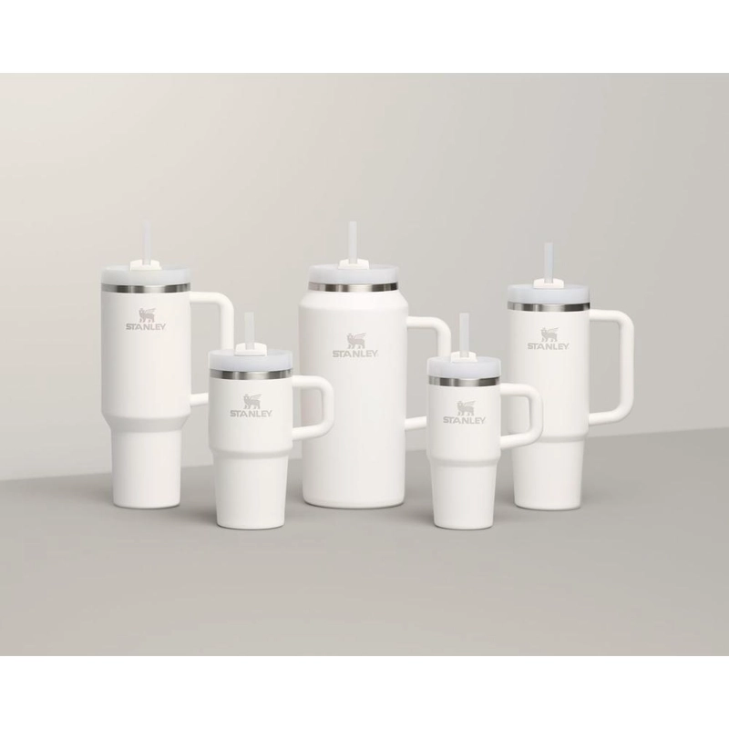 STANLEY QUENCHER H2.0 TUMBLER CON ASA Y PAJILLA 20 OZ | FROST - 6