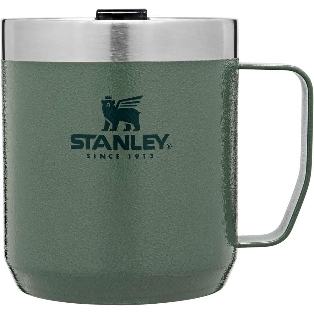 STANLEY STAY-HOT CAMP MUG – TAZA TÉRMICA 12 OZ | HAMMERTONE GREEN - 1