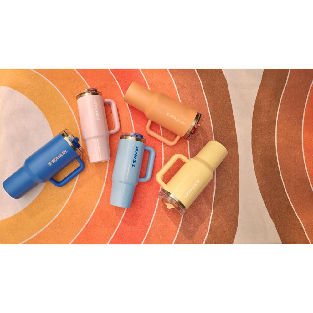STANLEY QUENCHER PROTOUR FLIP STRAW 40 OZ | OASIS PEACH WHIP GLOSS - 4
