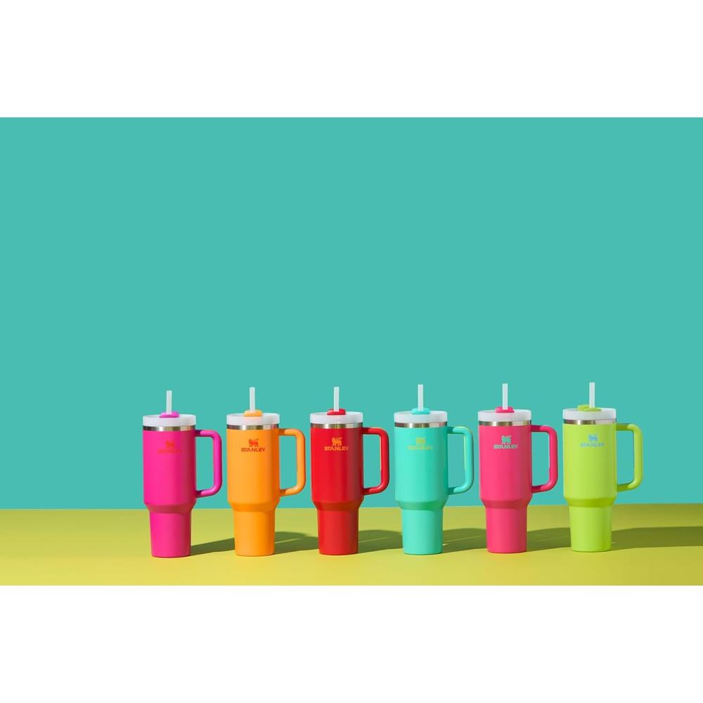 STANLEY QUENCHER H2.0 FLOWSTATE 40 OZ | PASSION ROSE - 6