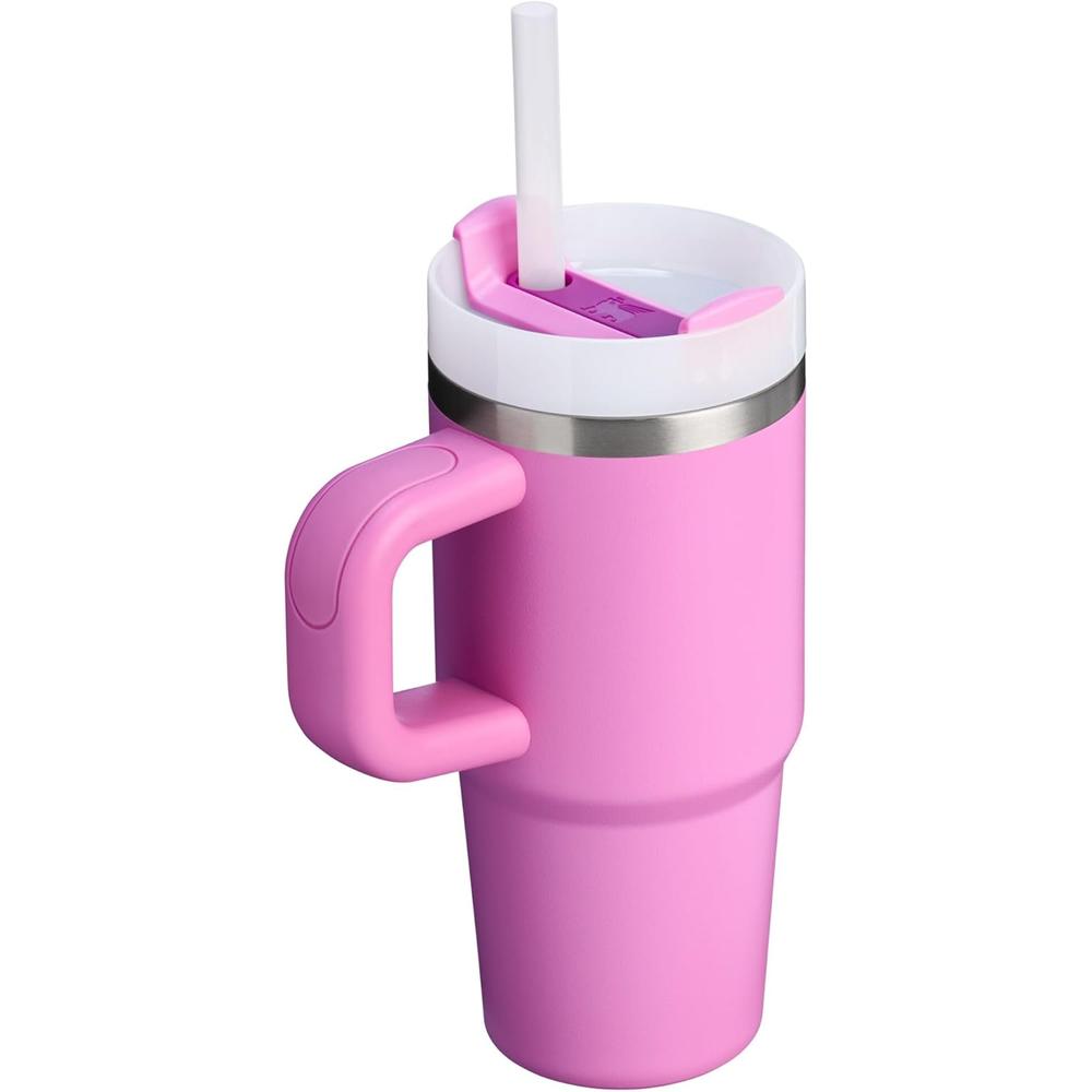 STANLEY QUENCHER H2.0 TUMBLER CON ASA Y PAJILLA 14 OZ | PEONY - 3