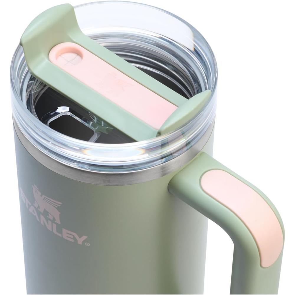 STANLEY QUENCHER H2.0 TUMBLER CON ASA Y PAJILLA 30 OZ | SUMMER LICHEN - 2