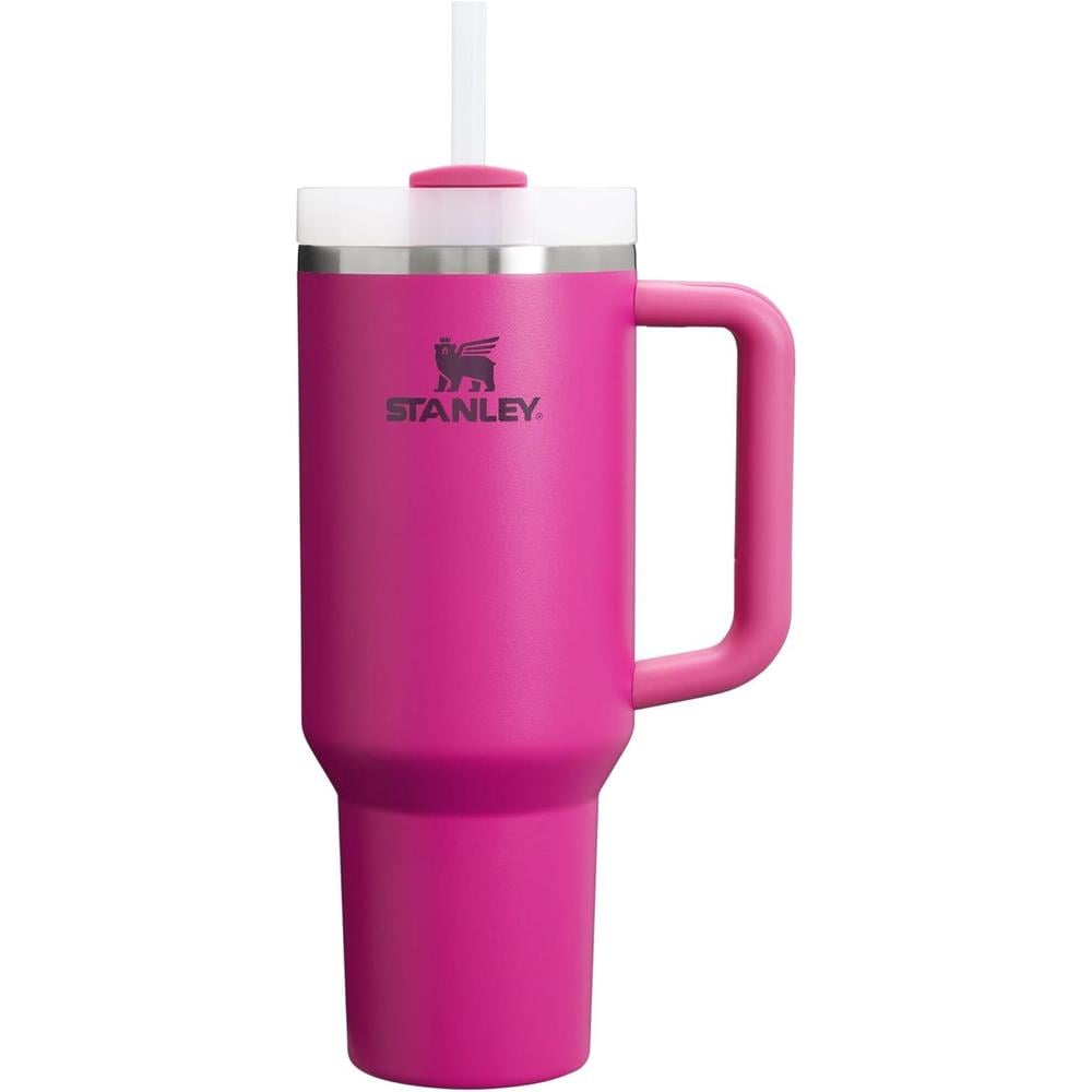 STANLEY QUENCHER H2.0 TUMBLER CON ASA Y PAJILLA 40 OZ | FUCHSIA - 1